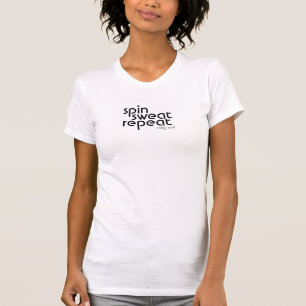 T-shirt Rotation, sueur, répétition