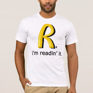 T-shirt Rothbard McDonald's - I'm readin'it