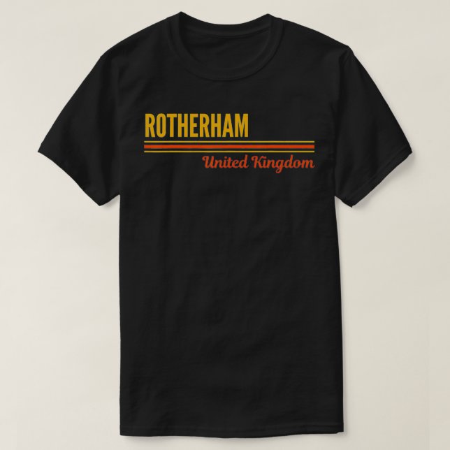 T-shirt Rotherham United Kingdom  (Design devant)