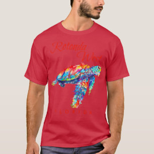 T-shirt Rotonda West Florida Aquarelle Tortue