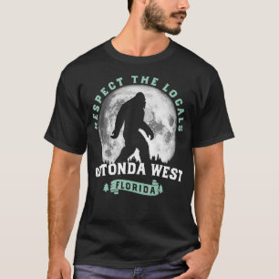 T-shirt Rotonda West Florida Respectez les locaux marécage