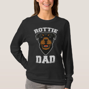 T-shirt Rottie Papa Rottweiler Chien Chien Chien Chien Pup