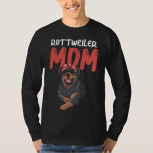 T-shirt Rottie Rottweiler Maman Propriétaire de chien Mère