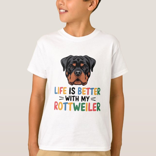 T-shirt Rottweiler (Devant)