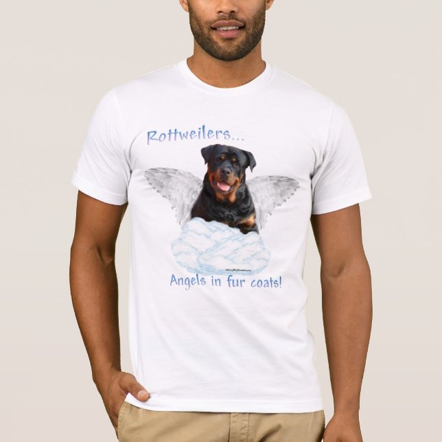 T-shirt Rottweiler Angel (Devant)