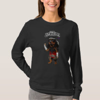 Rottweiler Chien comme Muay Thai Kick Boxing Champ