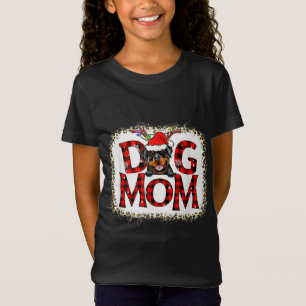 T-Shirt Rottweiler Chien Maman Buffalo Joué Noël Pajama Re