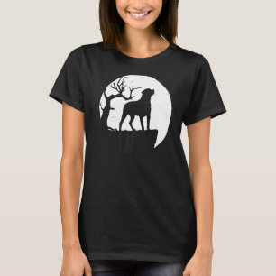 T-shirt Rottweiler Chien Retro