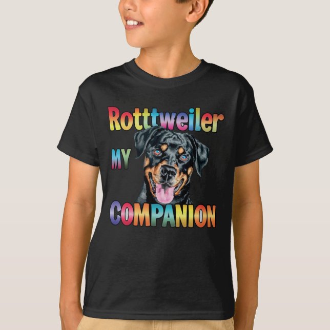 T-shirt Rottweiler Companion (Devant)