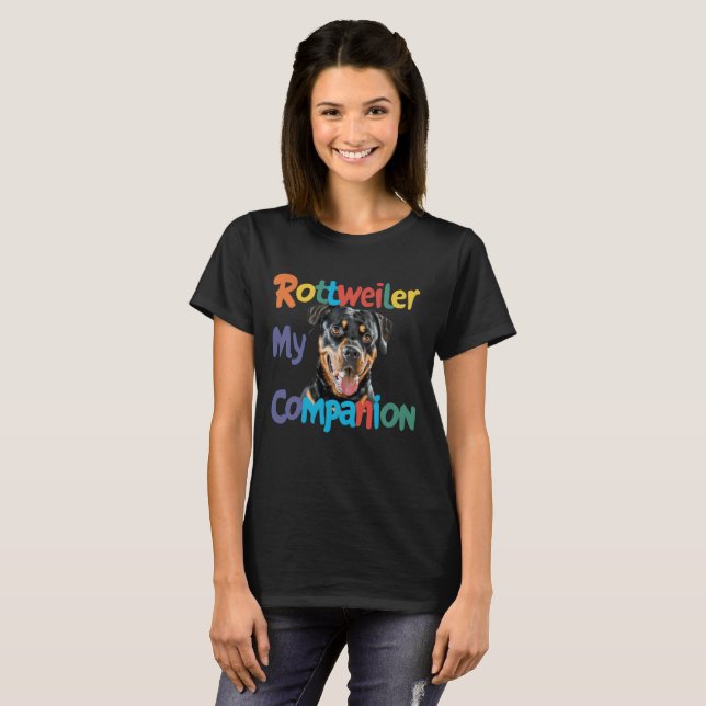 T-shirt Rottweiler Companion (Devant entier)