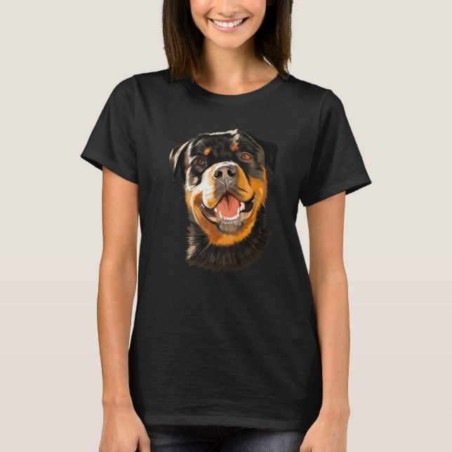 T-shirt Rottweiler Dog Breed   (Devant)