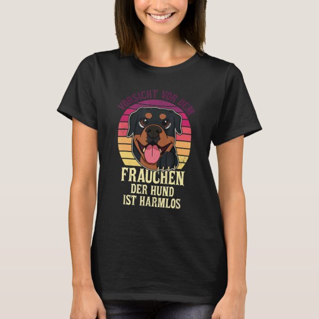 T-shirt Rottweiler Dog Breeders Dog Owner Saying 29 (Devant)