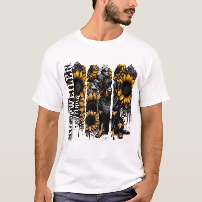 T-shirt Rottweiler Mama (Devant)