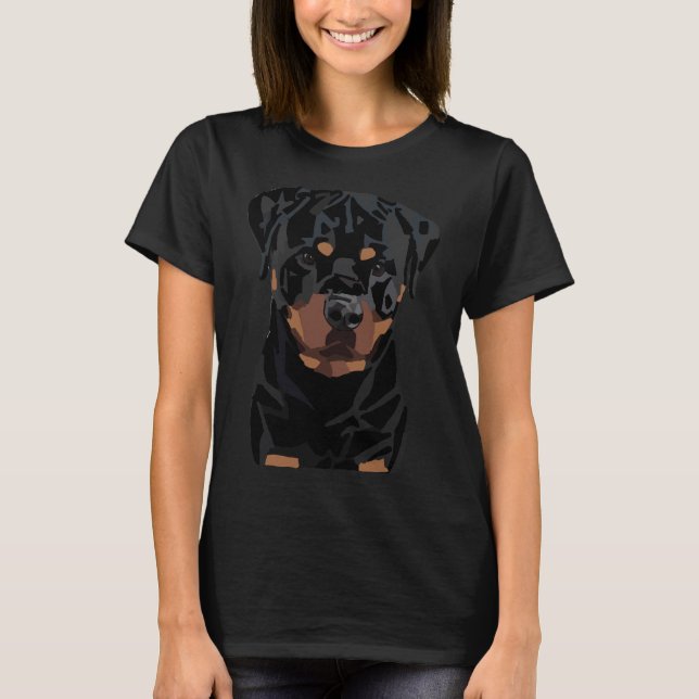 T-shirt Rottweiler meilleur chien jamais (Devant)