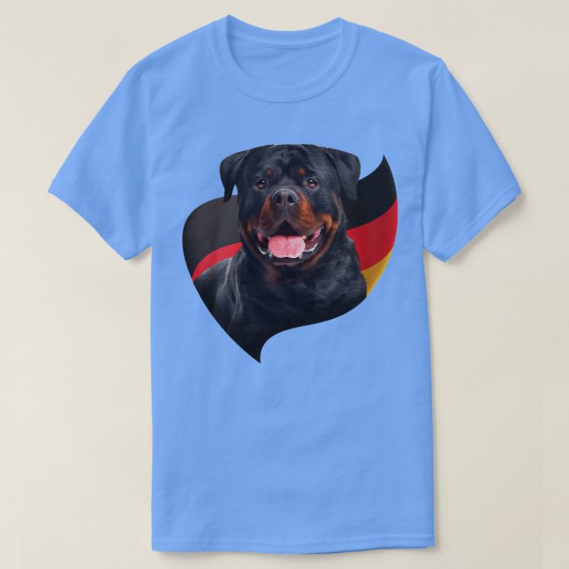 T-shirt Rottweiler Metzgerhund (1) (Design devant)