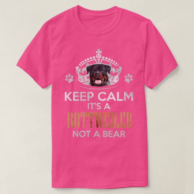 T-shirt Rottweiler Metzgerhund (17) (Design devant)