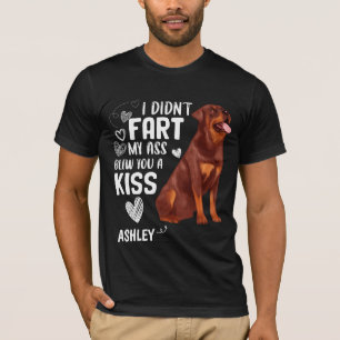 T-shirt Rottweiler n'a pas péché Kiss Dog