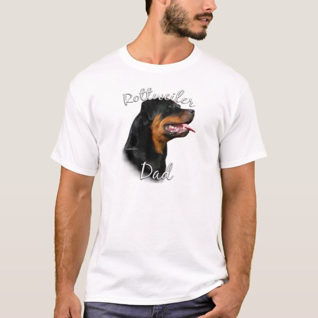 T-shirt Rottweiler Papa 2 (Devant)