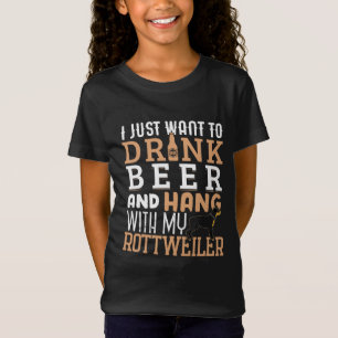 T-Shirt Rottweiler Papa Drôle Fête des pères Rottie Dog Be