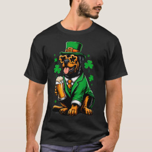 T-shirt Rottweiler Patricks tenue de jour pour chien de ga