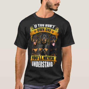 T-shirt Rottweiler Si vous ne possédez pas quelqu'un, vous