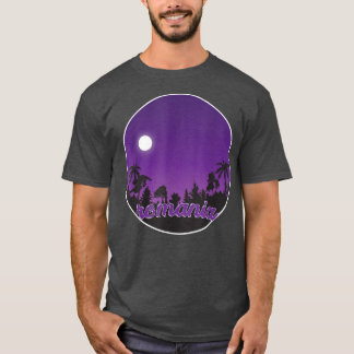 T-shirt rouania De nuit avec Palms