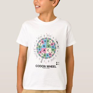 T-shirt Roue de codon (acides aminés de codons d'ARN)