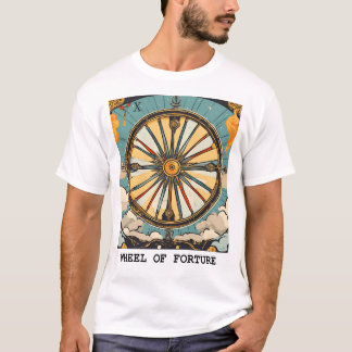 T-SHIRT ROUE DE FORTUNE - CARTE DE TAROT