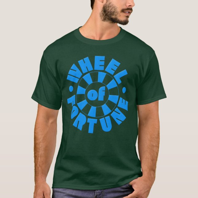 T-shirt Roue de la fortune jeu télévisé rétroV Show Classi (Devant)