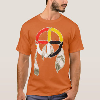 T-shirt Roue de médecine Mitakuye Oyasin