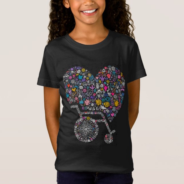 T-Shirt Roue de nombreuses vies (Devant)