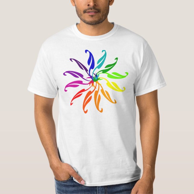 T-shirt - Roue en couleur graphique (chemise légèr (Devant)
