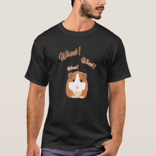 T-shirt Roue Guin d'éleveur de cheveux courts de porc