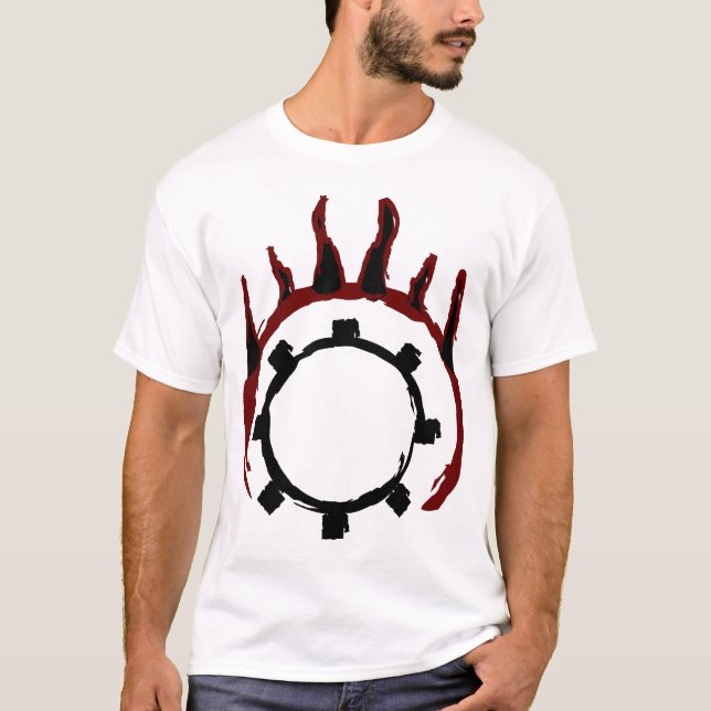 T-shirt Roue imparfaite de Dharma (Devant)