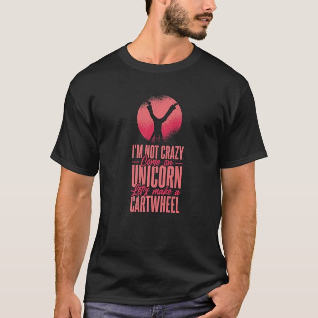 T-shirt Roue je ne suis pas fou Uni   (Devant)