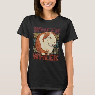 T-shirt Roue Pour Une Piggy De Guinée