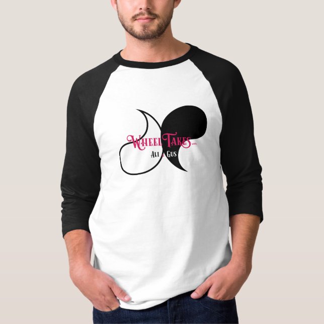 T-shirt Roue prend le baseball Tee (Devant)