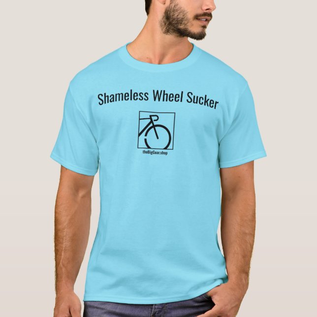 T-shirt Roue Suceuse Couleurs Claires Hommes (Devant)