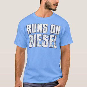T-shirt Roue sur Diesel Funny Turbo Diesels Trucs Rouleau