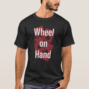 T-shirt Roue Sur Main Poker Casino Poker Joueur S