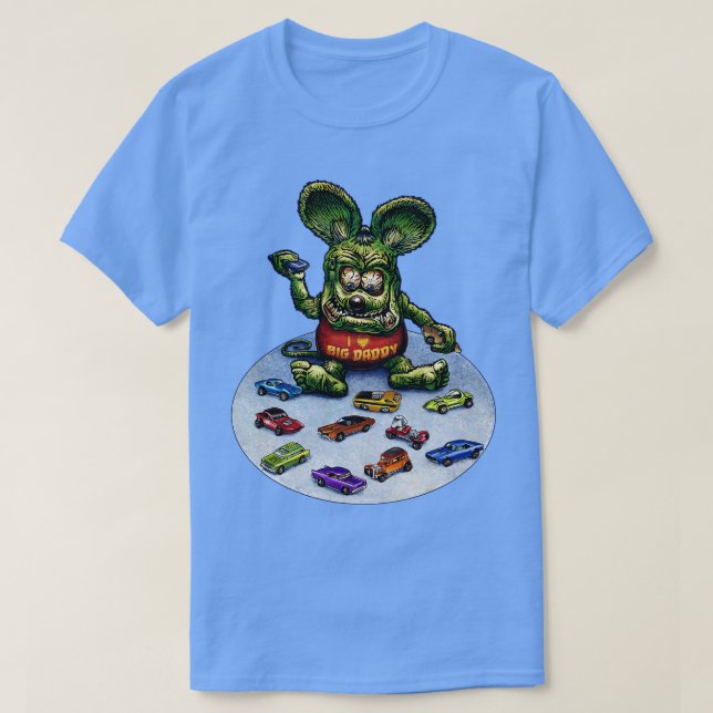 T-shirt Roues chaudes (Design devant)