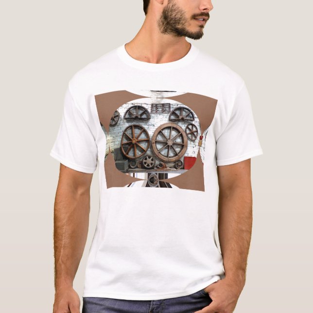 T-shirt Roues d'industrie (Devant)