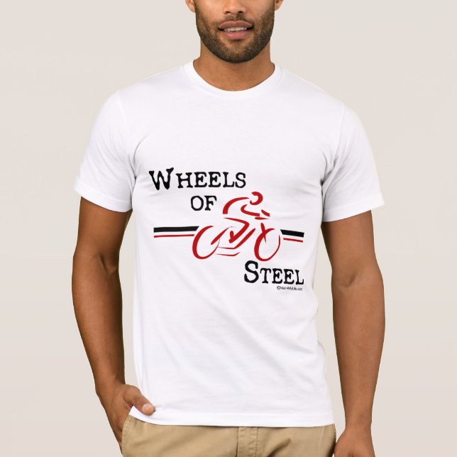 T-shirt Roues En Acier (Devant)