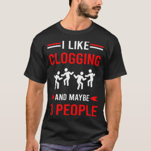 T-shirt Rouge 3 Personnes Claquettes Claquettes Claquettes