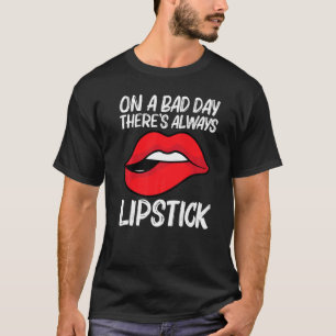 T-shirt Rouge à lèvres cool pour hommes femmes Cosmétique