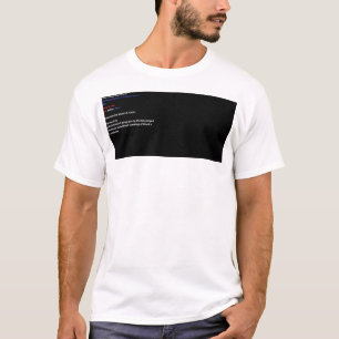 T-shirt Rouge. Blanc. Bleu. Le Sang.