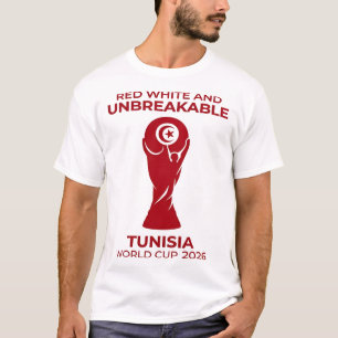 T-shirt Rouge Blanc et Incassable