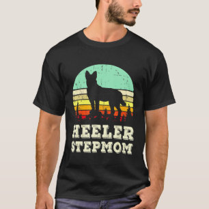 T-shirt Rouge Blue Heeler Belle-mère Australien Chien de B