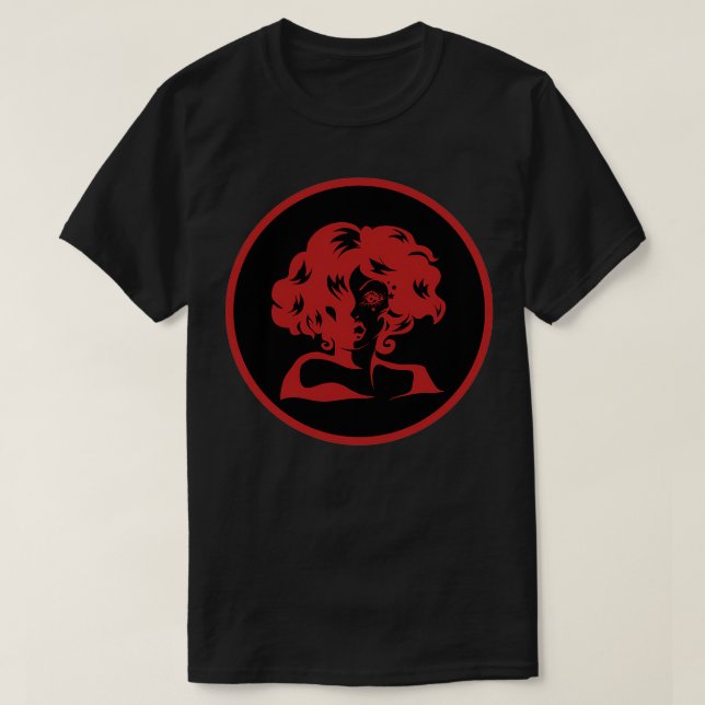 T-shirt Rouge cheveux (Design devant)