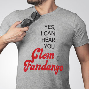 T-shirt Rouge Clem Fandango